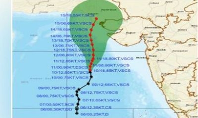 Cyclone Biparjoy intensifies into 'very severe' cyclonic storm