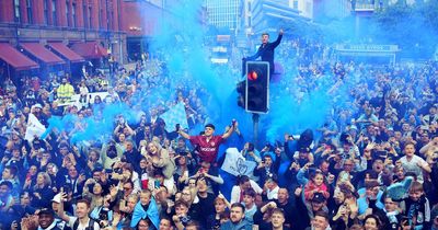 All the road closures in Manchester for Man City Treble parade