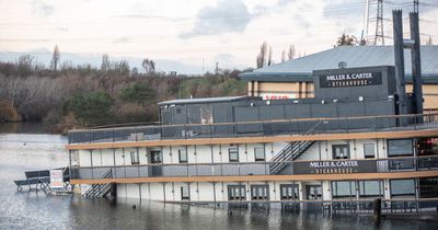 Inside sinking restaurant trapped in time that filled with water with passengers on board