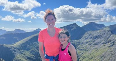 Scots schoolgirl treks 96 miles to help charity who rescued her from dangerous mountain