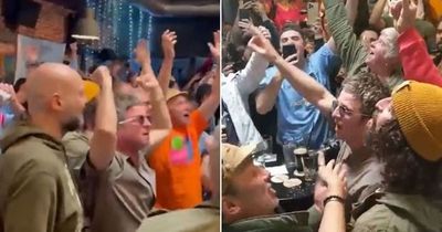 'Tonight, the Manchester rain will taste like champagne': Noel Gallagher celebrates Man City's Champions League win from San Diego bar