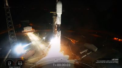 SpaceX launches 52 Starlink satellites, lands rocket at sea