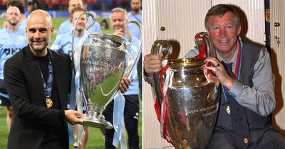 Pep Guardiola can look at new Sir Alex Ferguson example after matching icon's treble feat