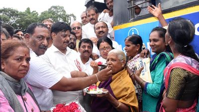 ‘Shakti’ scheme offering free bus travel for women launched in Mysuru