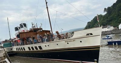 Scores of Welsh passengers say they were left stranded in Somerset after paddle-steamer trip