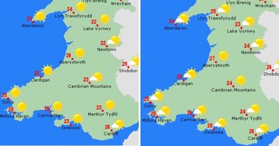 How hot it is going to get where you live this week