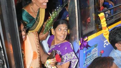 Free bus travel scheme launched in various North Karnataka districts