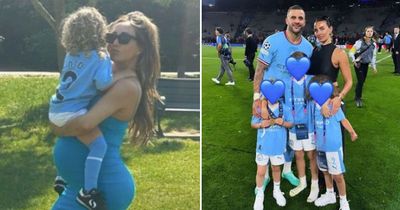 Kyle Walker's wife 'hits back' at Lauryn Goodman with online swipe after historic win