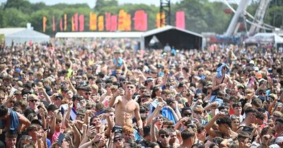 Moment sunshine makes return at Parklife following heavy thunderstorms