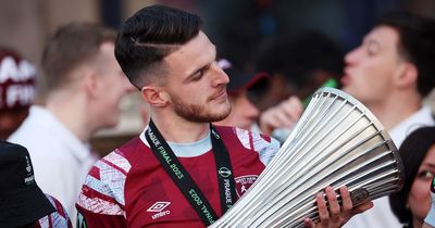 Declan Rice makes Arsenal transfer decision as West Ham told 'his next club' amid £90m bid