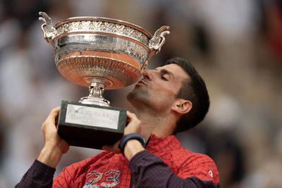 See the moment Novak Djokovic won the French Open to set the men’s Grand Slam record at 23