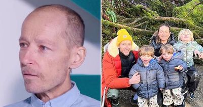 Jonnie Irwin 'buries head in the sand' over telling his children he has terminal cancer