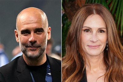 Pretty Woman makes Pep Guardiola’s day as Julia Roberts hails Man City champions