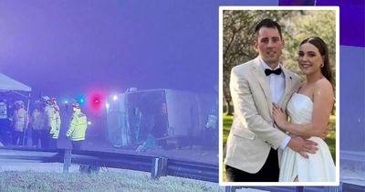 Hunter couple's wedding day ends with horror bus crash