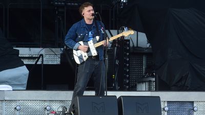 AC/DC's Brian Johnson joins Sam Fender onstage in Newcastle for Back In Black and You Shook Me All Night Long