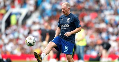 Paul Scholes fumed at Soccer Aid organisers for 'taking the p***' before injury blow