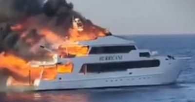 Three missing Brits die after diving boat bursts into flames on Egypt coast