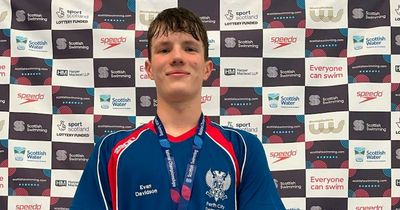 Perthshire swimmer Evan Davidson earns GB and Scotland selections for summer competition