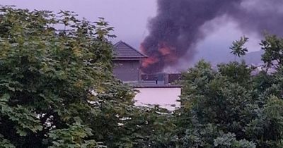 Huge Edinburgh fire breaks out with plumes of smoke seen for miles