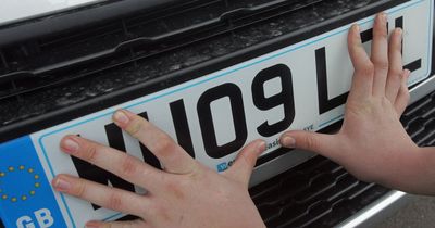 The little-known number plate rules that could land drivers with fines of up to £1,000