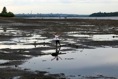 Riverside Ukraine city left with mud and memories