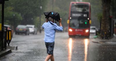 New thunderstorm warnings issued across UK as Brits bake in 30C heatwave