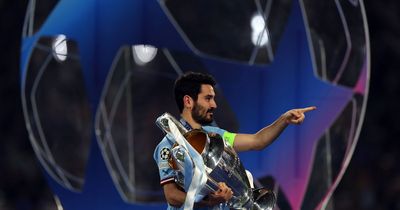 Arsenal "in good position" to sign Ilkay Gundogan this summer after Man City claim Treble