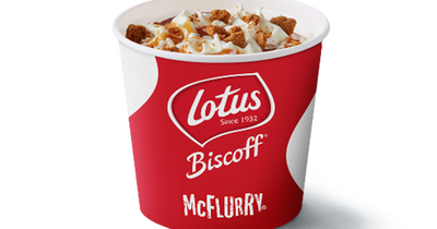 McDonald's Biscoff McFlurry is finally coming to the UK - here's how fans can try it first