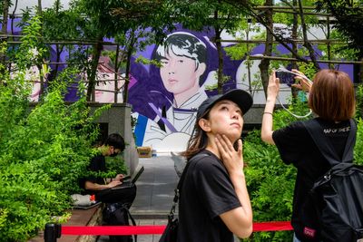 Watch as Seoul landmarks turn purple to mark 10th anniversary of BTS