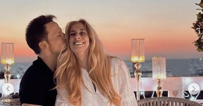 Stacey Solomon eyes up topless husband Joe Swash after sharing 'nerves' and worries other mums 'don't like' her