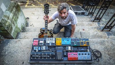 How CLT DRP’s Scott Reynolds is pushing electric guitar tone to new limits via a monster 40kg pedalboard