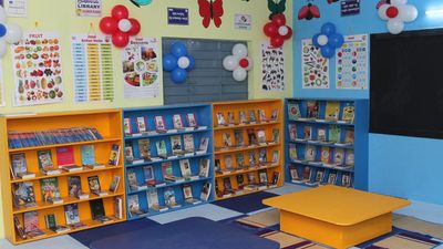 Govt. school children in Varuna hobli receive library, play area
