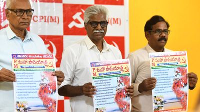 CPI(M) to organise maha padayatra on Polavaram project from June 20