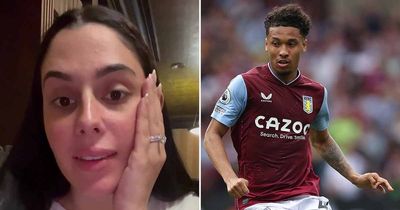 Aston Villa star's wife in dismay as he quits honeymoon for late international call-up