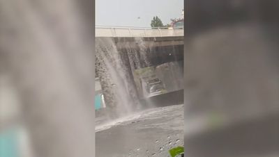 Homes and roads flooded in London as thunderstorms cause chaos