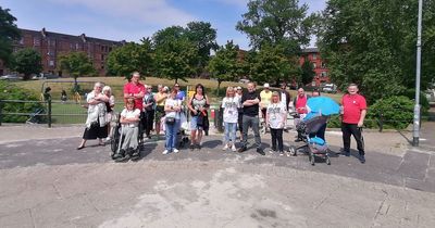 Rats in Glasgow children's playground spark protest from residents