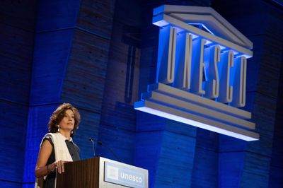 The U.S. says it wants to rejoin UNESCO after exiting during the Trump administration