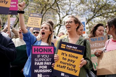 Nurses ‘struggling to live’, union leader warns amid new strike ballot