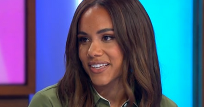 Alex Scott tears up on ITV's Loose Women as she recalls abuse her mum allegedly suffered from her dad that her father denies