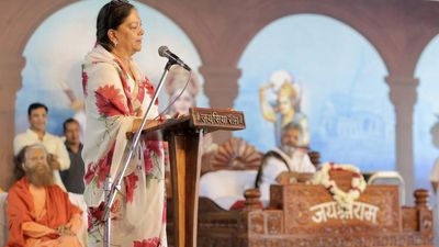After detente with BJP leadership, Vasundhara Raje on tour to Jharkhand