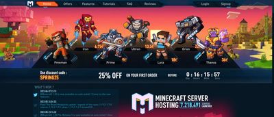 Minecraft Hosting Pro review