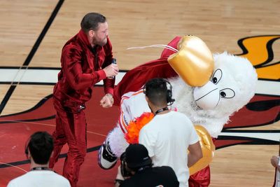 Calls for Conor McGregor to be investigated after violent punch hospitalised Miami Heat mascot