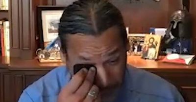 NFL icon Troy Polamalu in tears as letter he wrote to former teammate is read back to him