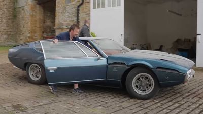 See Lamborghini Espada Barn Find Fire Up And Drive, Listen To The V12