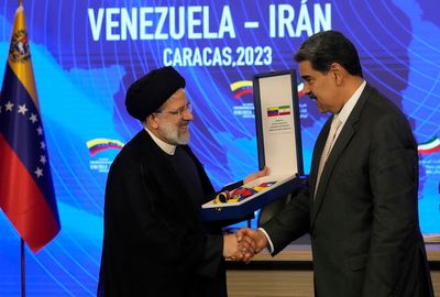 Iran's president begins Latin America tour with stop in Venezuela