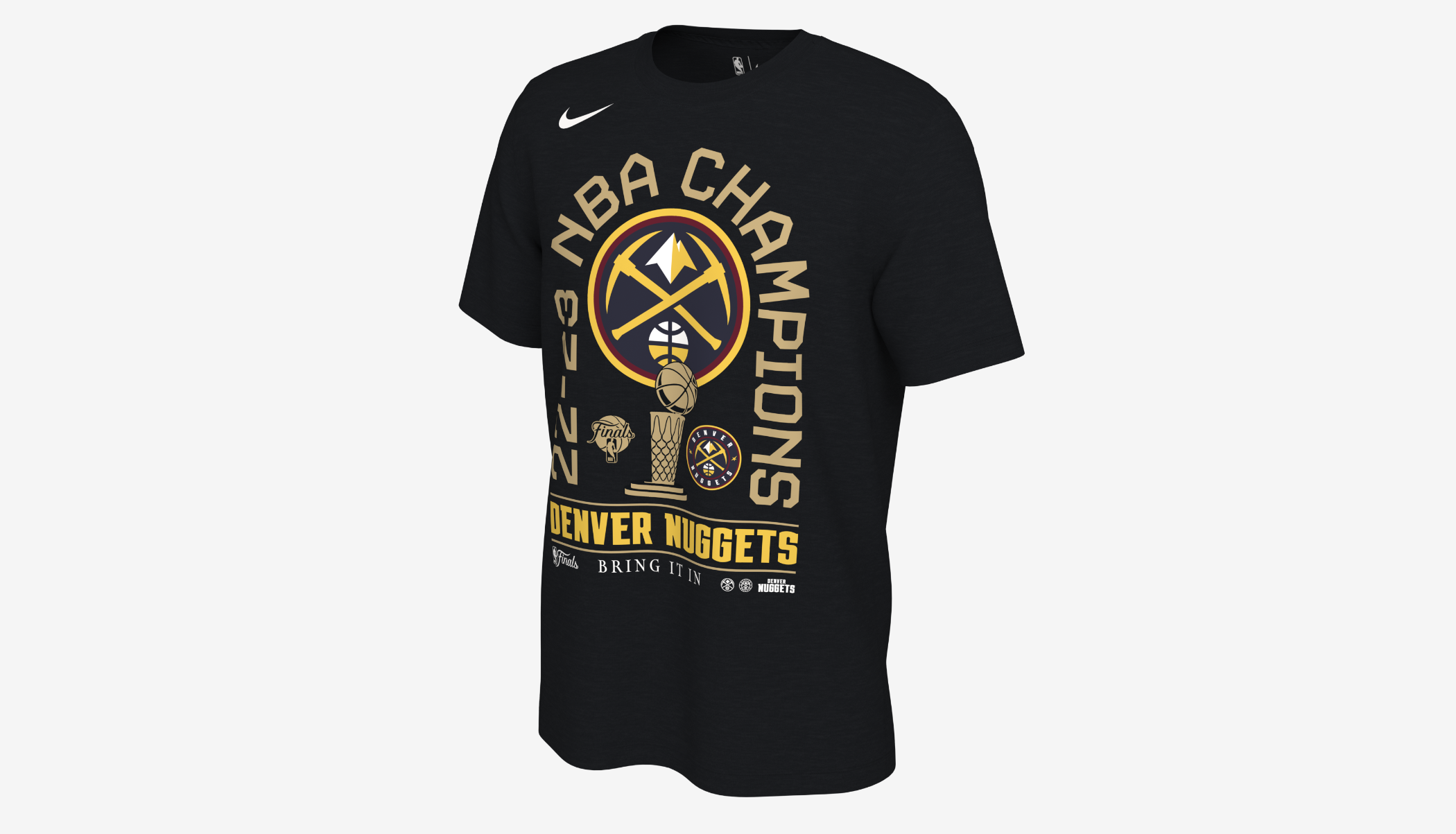 Denver Nuggets NBA Champions gear, get the official…