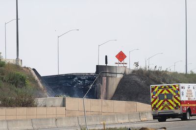 Body found in rubble of collapsed I-95 roadway
