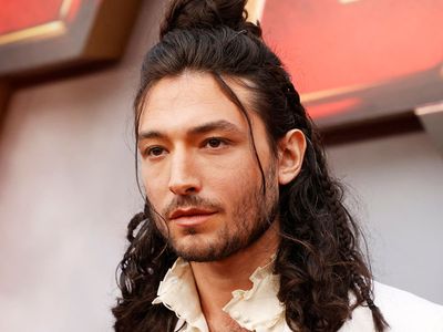 Ezra Miller alludes to legal troubles at The Flash premiere