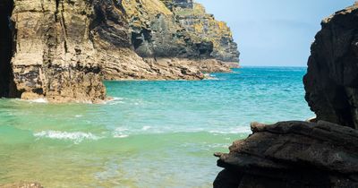 The West Country beach that's a 'gateway to heaven' with crystal clear sea, caves and golden sands