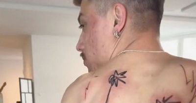 Man pays £770 for huge back tattoo but baffled people can't work out what it is